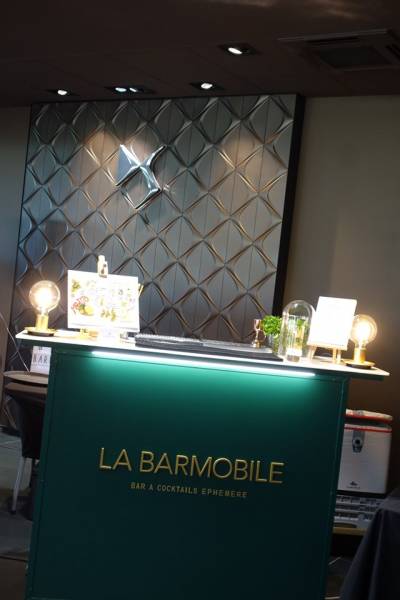 bar à cocktails éphémère au ds store de lyon ecully