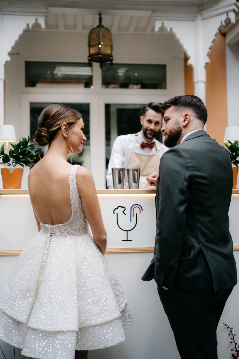 Des Cocktails uniques pour un Mariage Inoubliable avec La Barmobile!