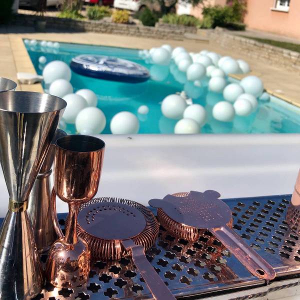 Prestation clé en main avec un bar à cocktail éphémère à Lyon