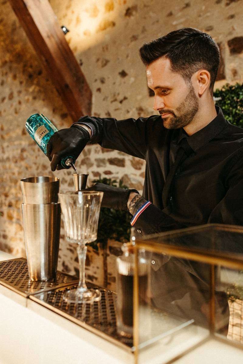 Barman et bar à cocktails à domicile pour mariage à Lyon